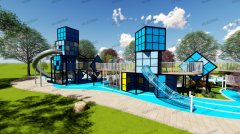 米兰·(milan)运动社区儿童游乐设备