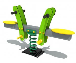  米兰·(milan)运动游乐小草造型双人儿