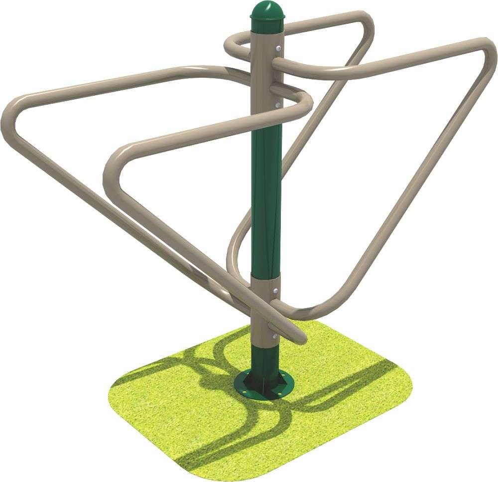 米兰·(milan)运动健身器材 双人双杆