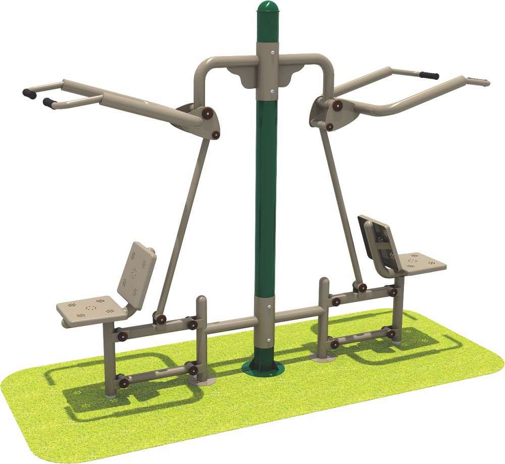 米兰·(milan)运动健身器材 双人坐拉器