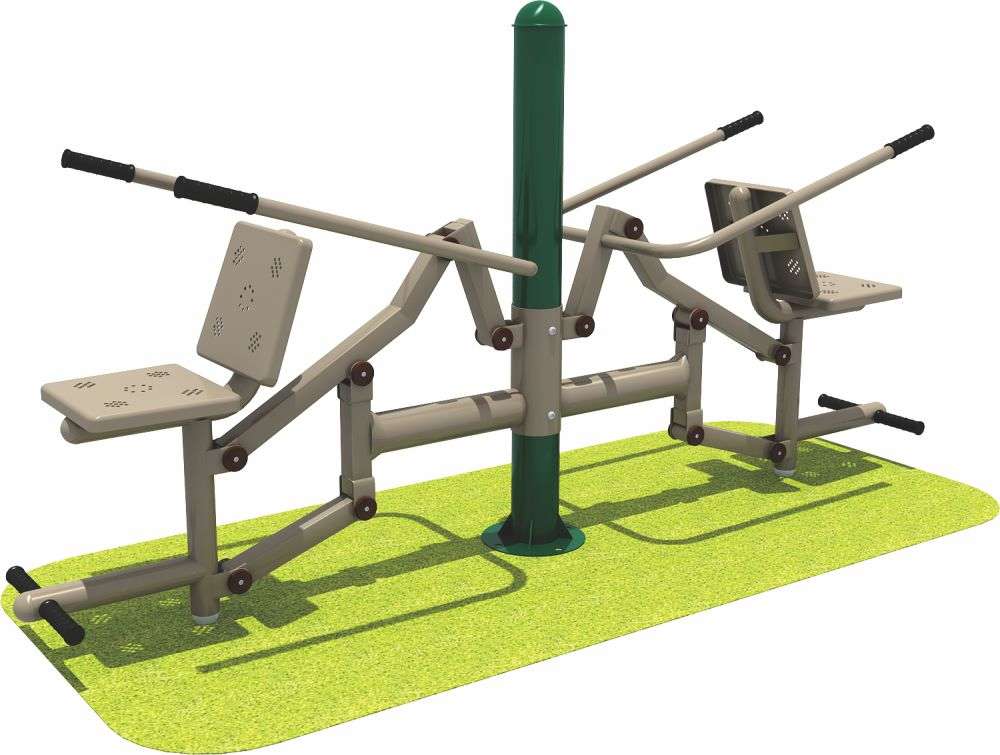 米兰·(milan)运动健身器材 双人坐压器