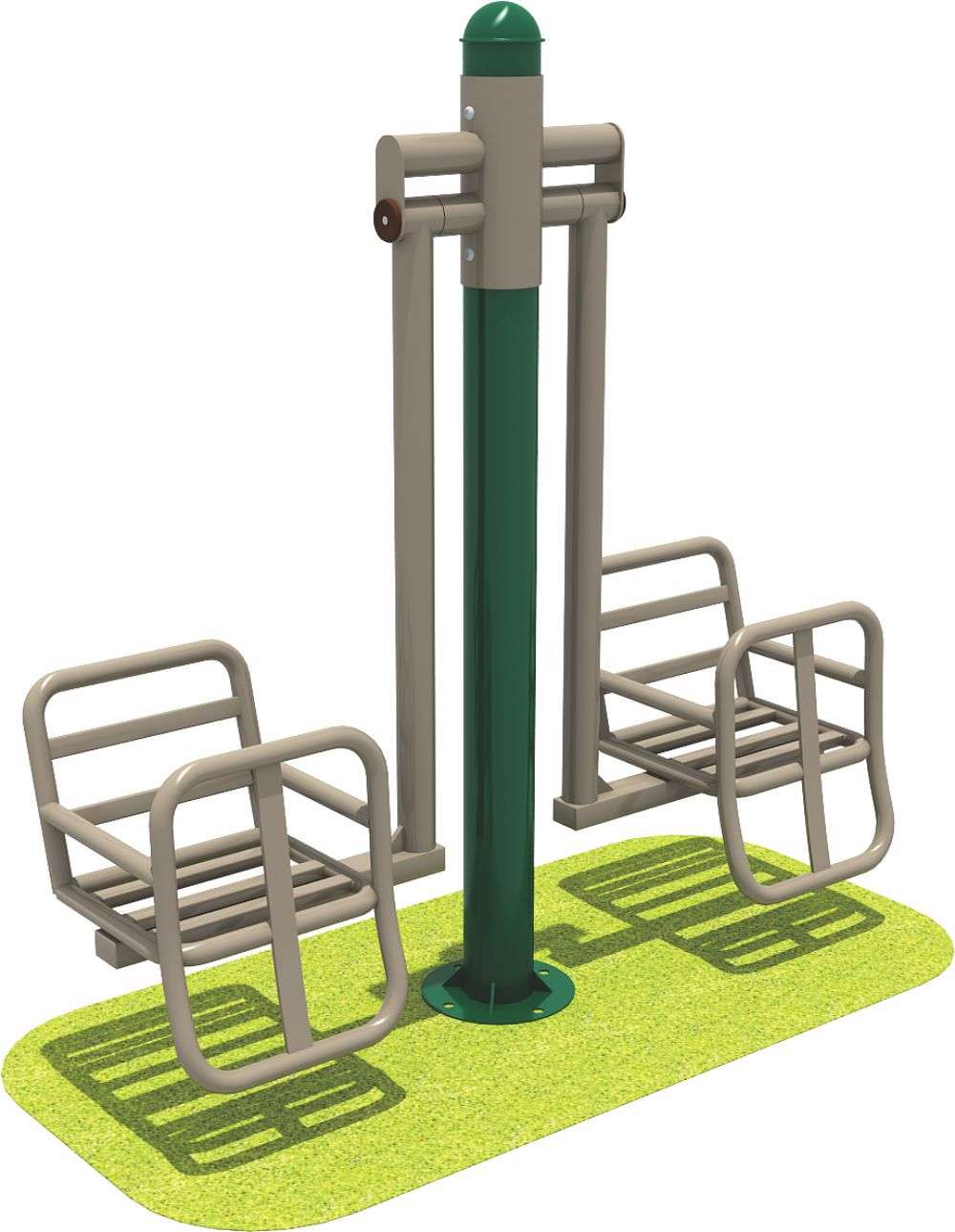 米兰·(milan)运动健身器材 双人儿童秋